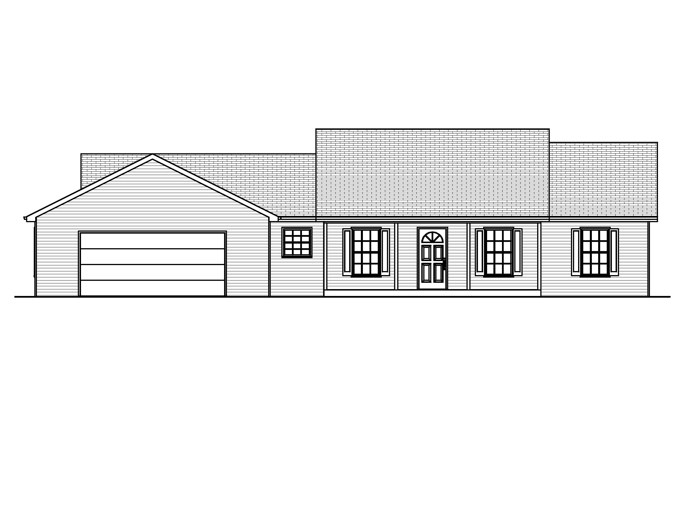 Home Plan Front Elevation of this 3-Bedroom,1360 Sq Ft Plan -148-1070