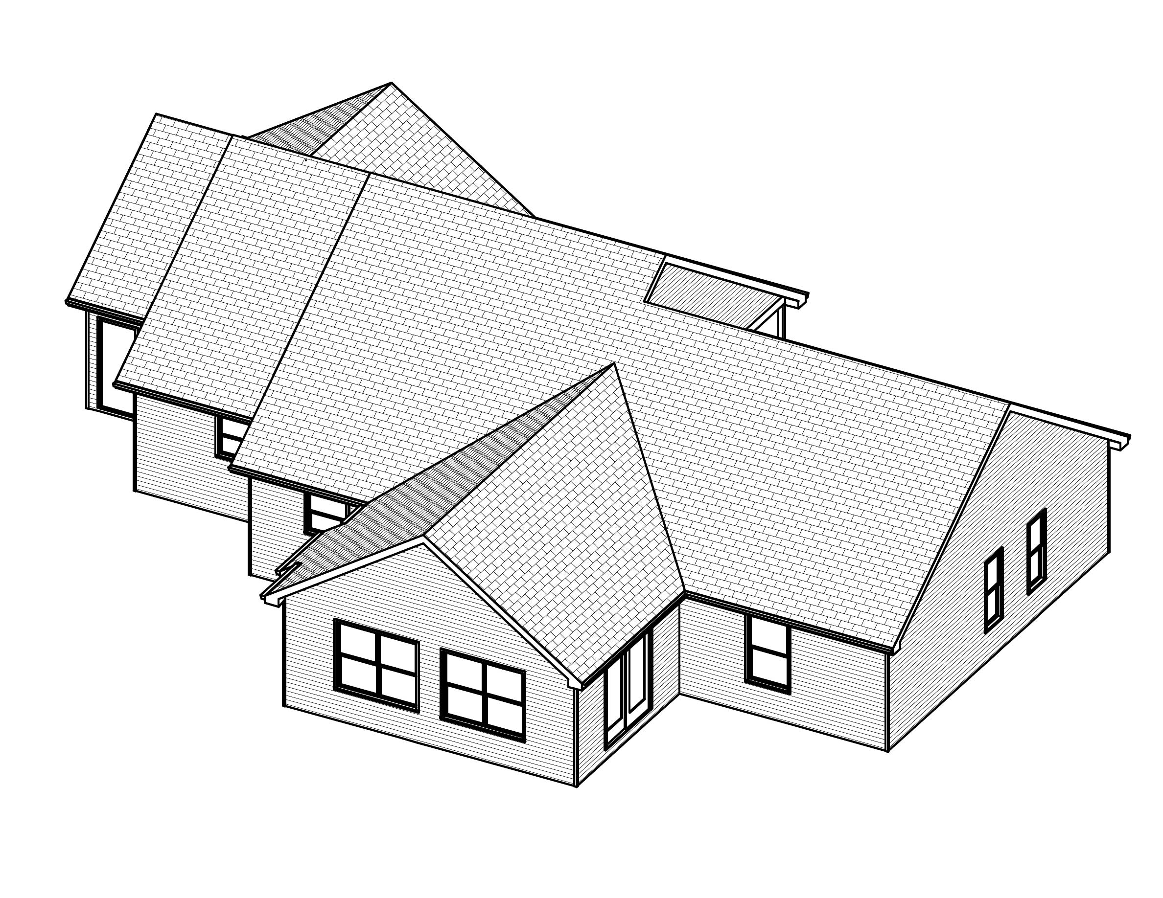 3D Floor Plan of this 3-Bedroom, 1856 Sq Ft Plan - 148-1083