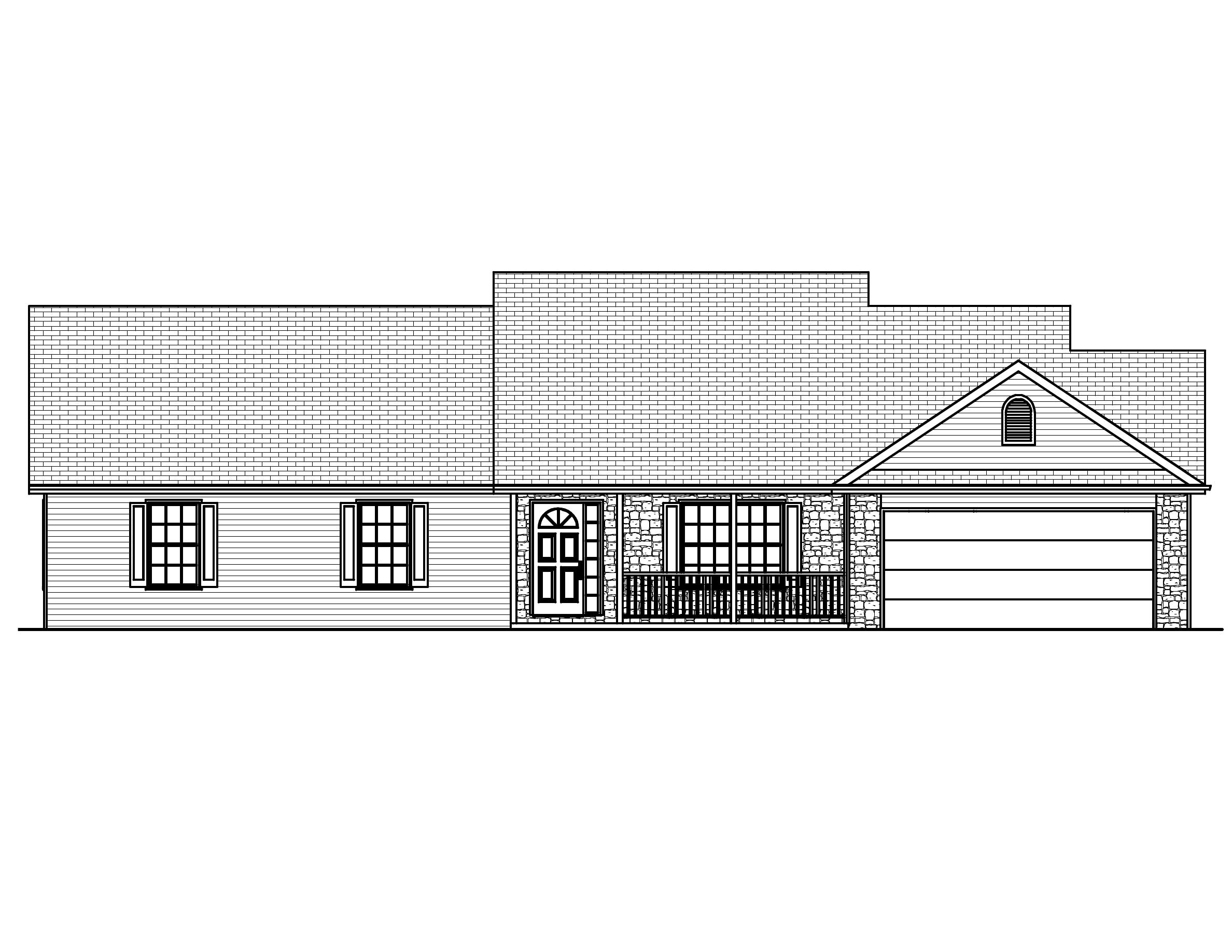 Home Plan Front Elevation of this 3-Bedroom,1856 Sq Ft Plan -148-1083