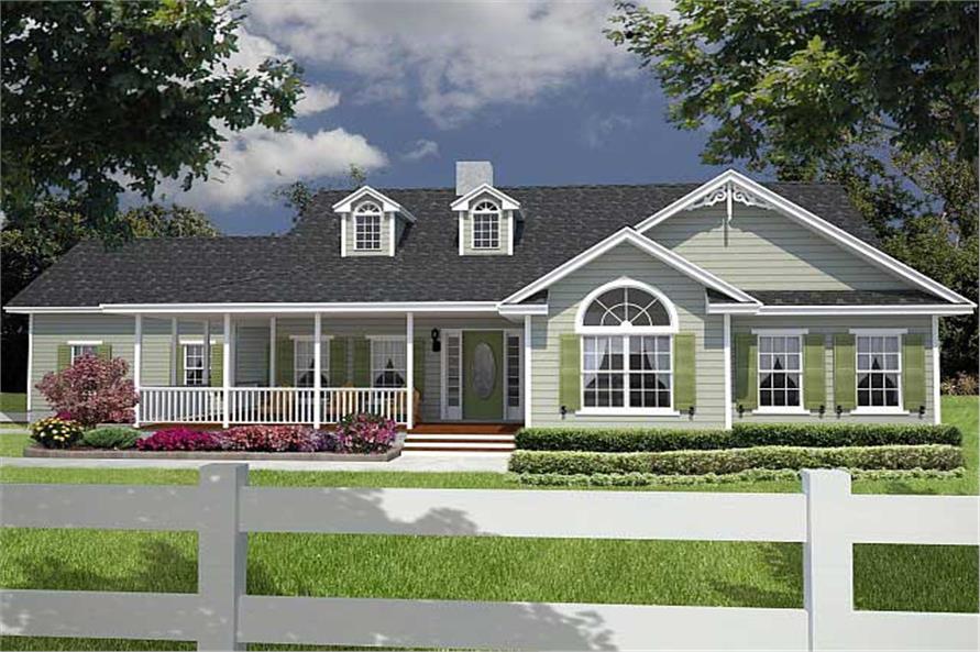 Florida Style Floor Plan  3 Bedrms 2 Baths 1885 Sq Ft 