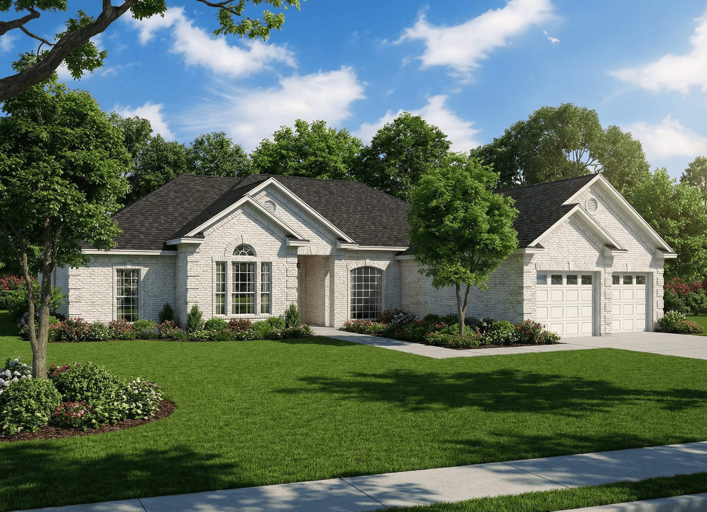 Home Exterior Photograph of this 4-Bedroom,2439 Sq Ft Plan -153-1012