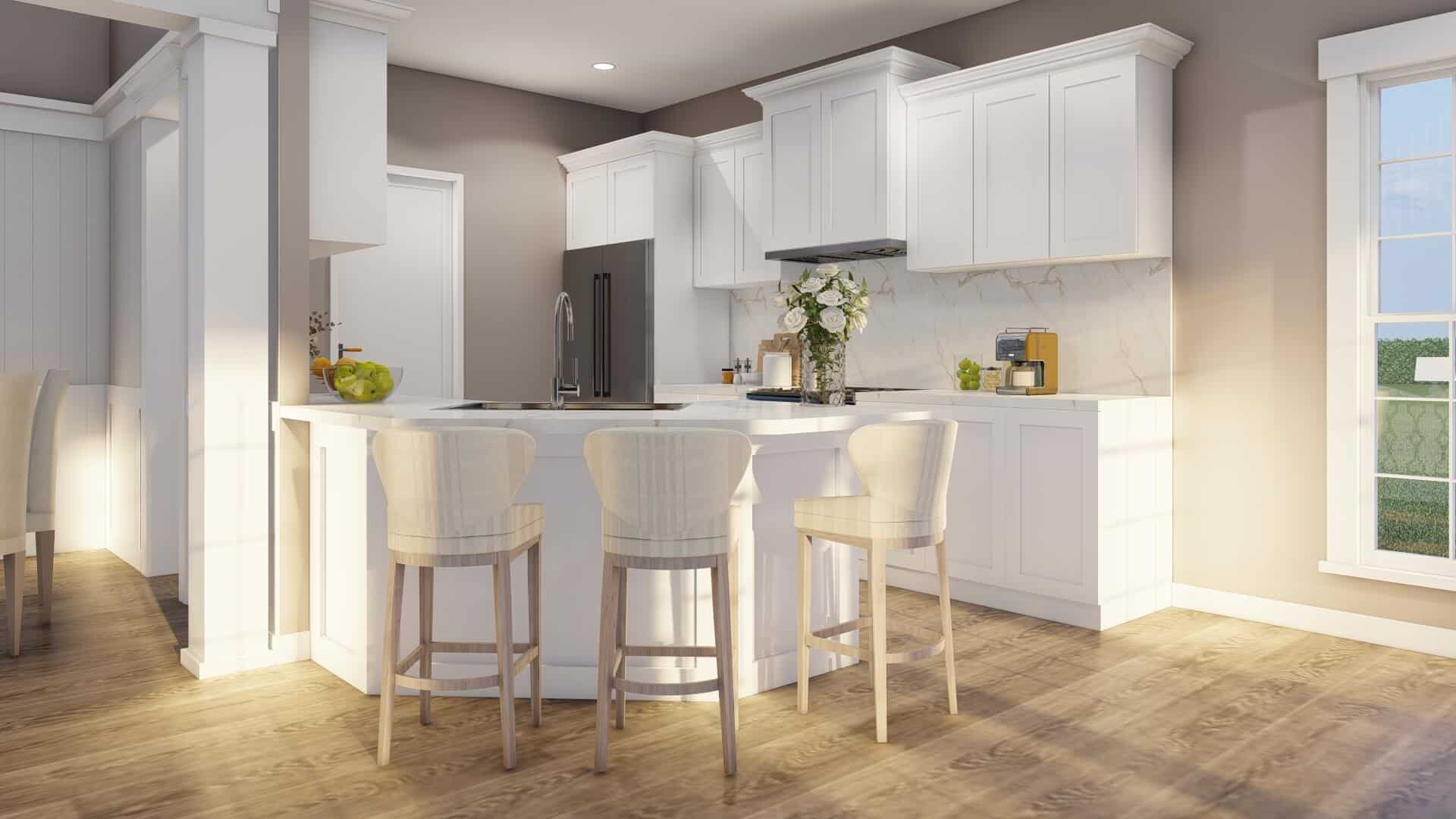 Kitchen of this 3-Bedroom,1588 Sq Ft Plan -153-1040