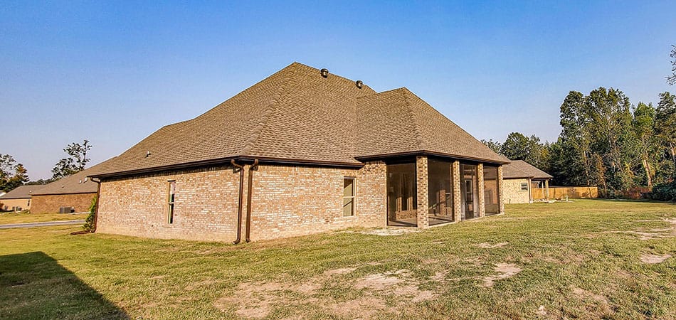 Rear View of this 4-Bedroom,2094 Sq Ft Plan -153-1053