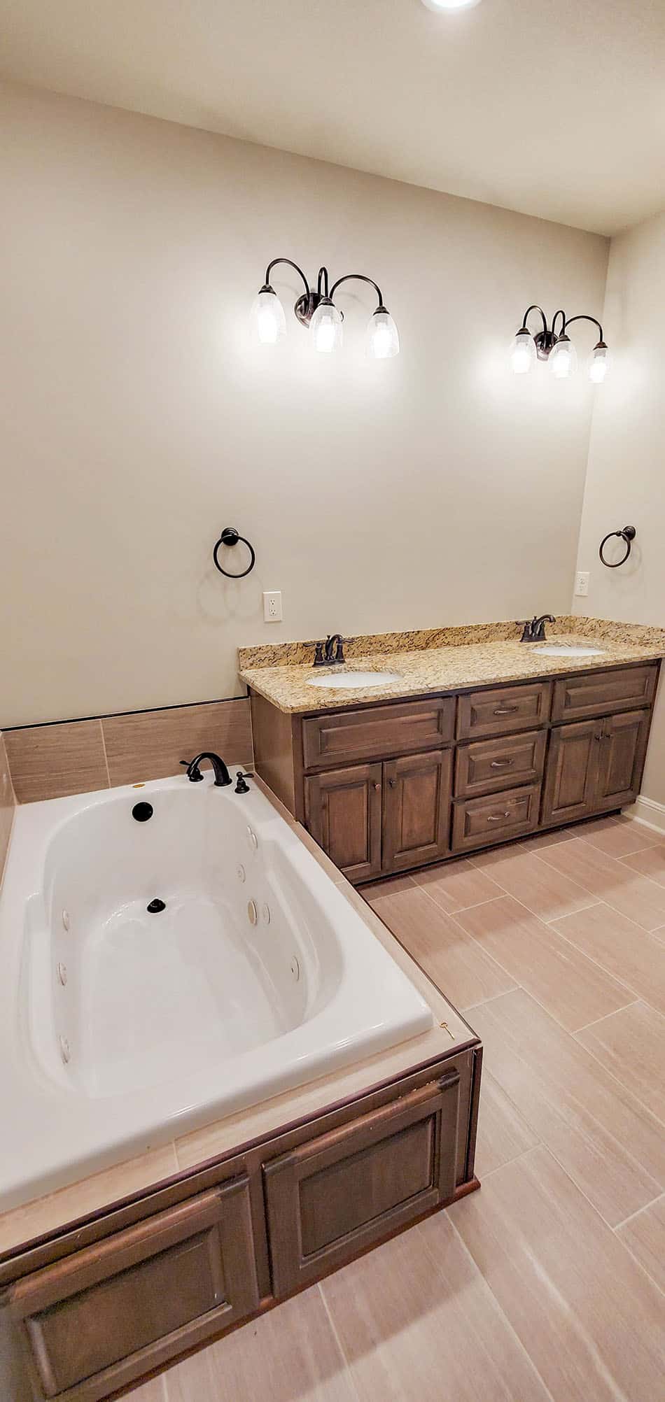 Master Bathroom: Tub of this 4-Bedroom,2094 Sq Ft Plan -153-1053