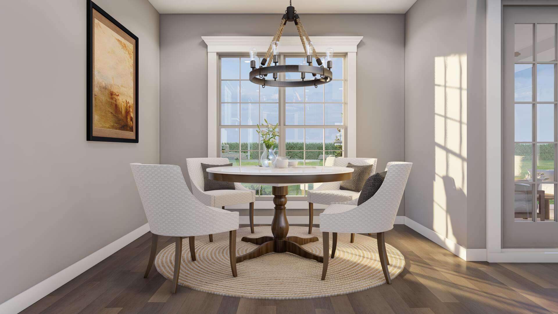 Dining Room of this 3-Bedroom,1591 Sq Ft Plan -153-1076