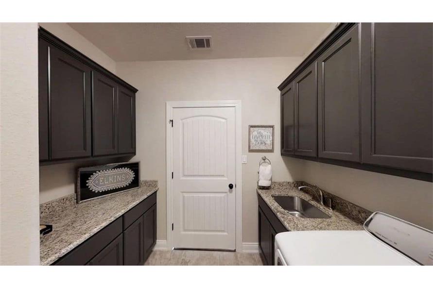 Laundry Room of this 4-Bedroom,3580 Sq Ft Plan -3580
