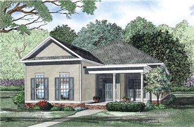 3-Bedroom, 2119 Sq Ft Southern Home Plan - 153-1094 - Main Exterior
