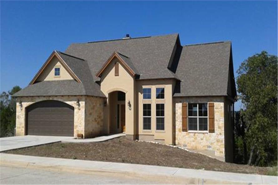 Front View of this 3-Bedroom,2110 Sq Ft Plan -153-1125