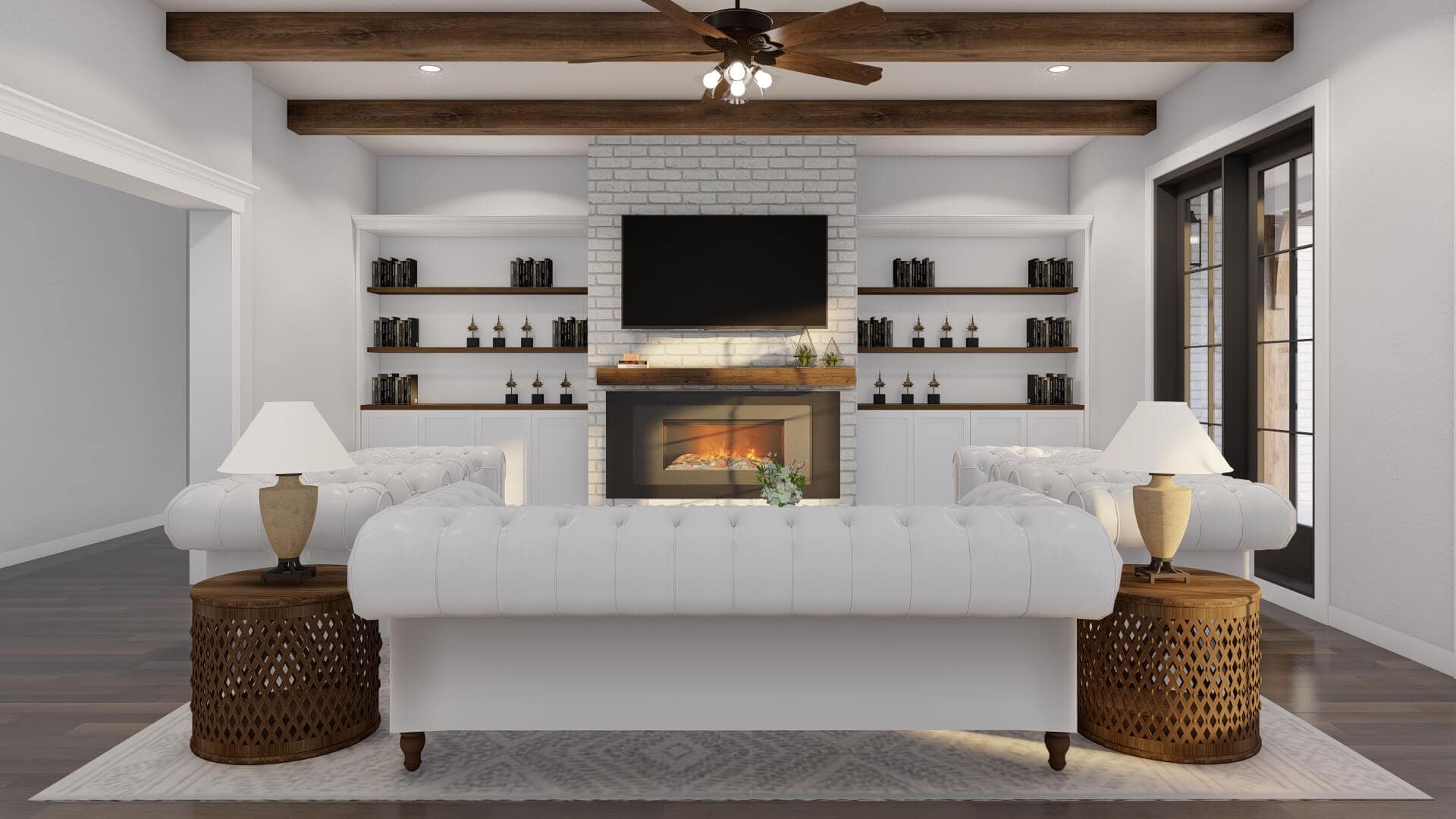 Great Room of this 4-Bedroom,4810 Sq Ft Plan -153-1130