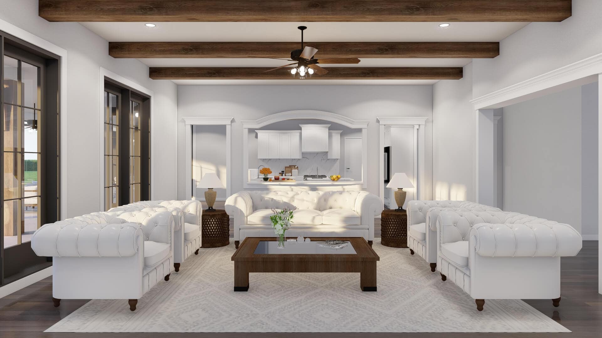 Great Room of this 4-Bedroom,4810 Sq Ft Plan -153-1130