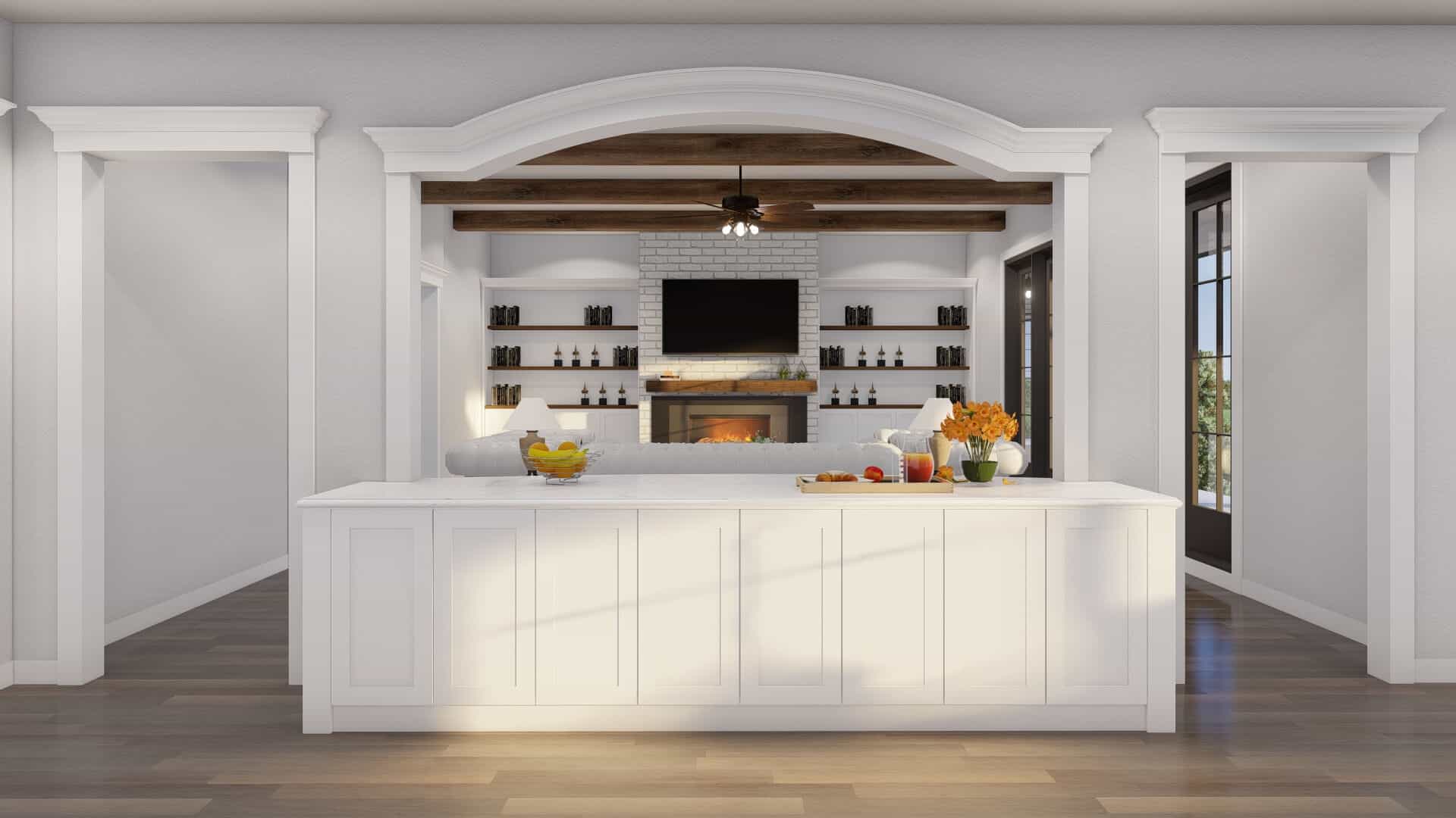 Kitchen of this 4-Bedroom,4810 Sq Ft Plan -153-1130