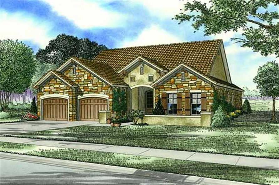 Main image for house plan # 16888