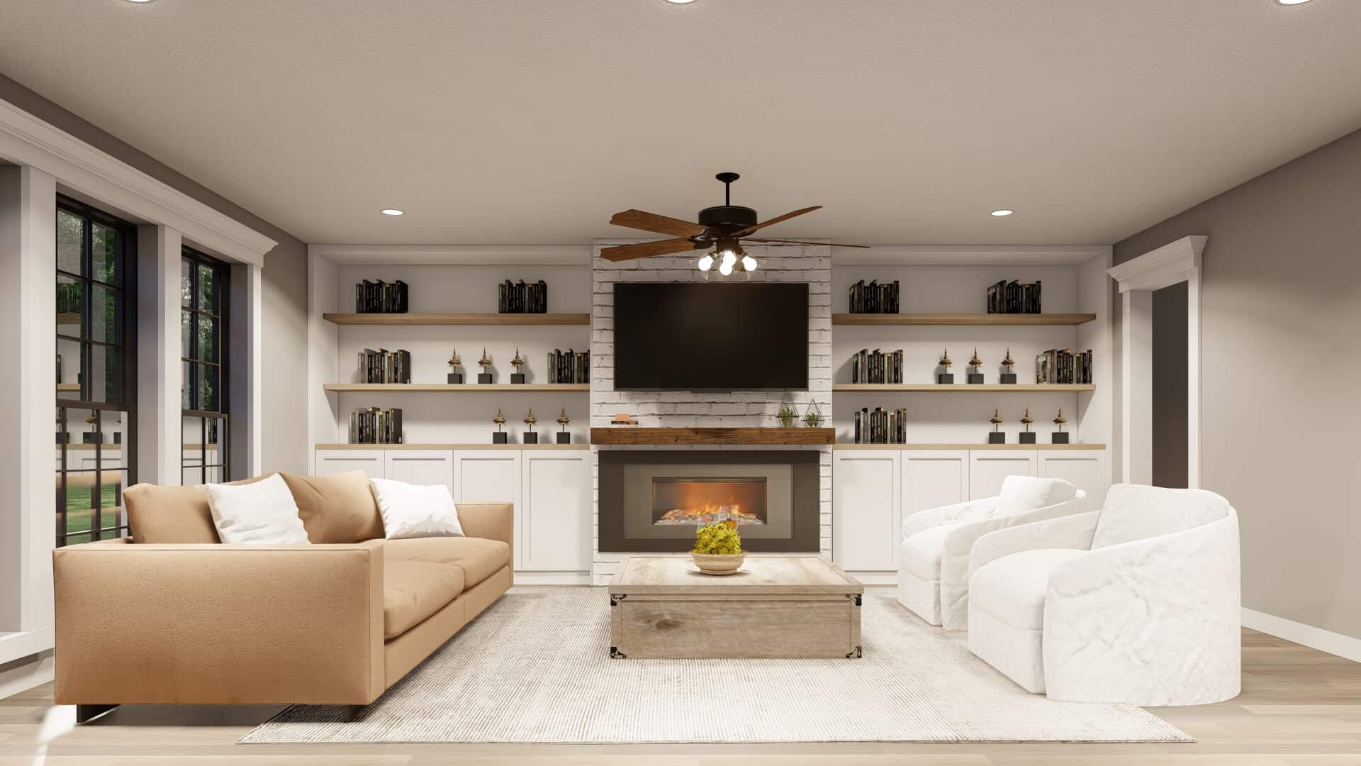 Great Room of this 4-Bedroom,2260 Sq Ft Plan -153-1168