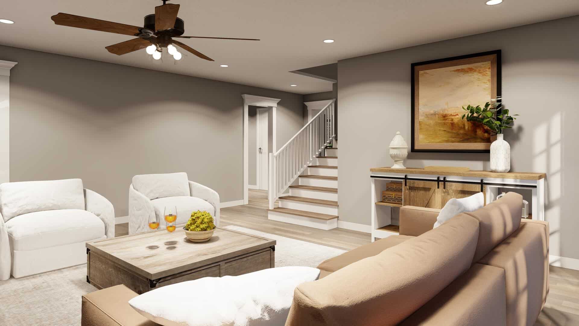 Great Room of this 4-Bedroom,2260 Sq Ft Plan -153-1168