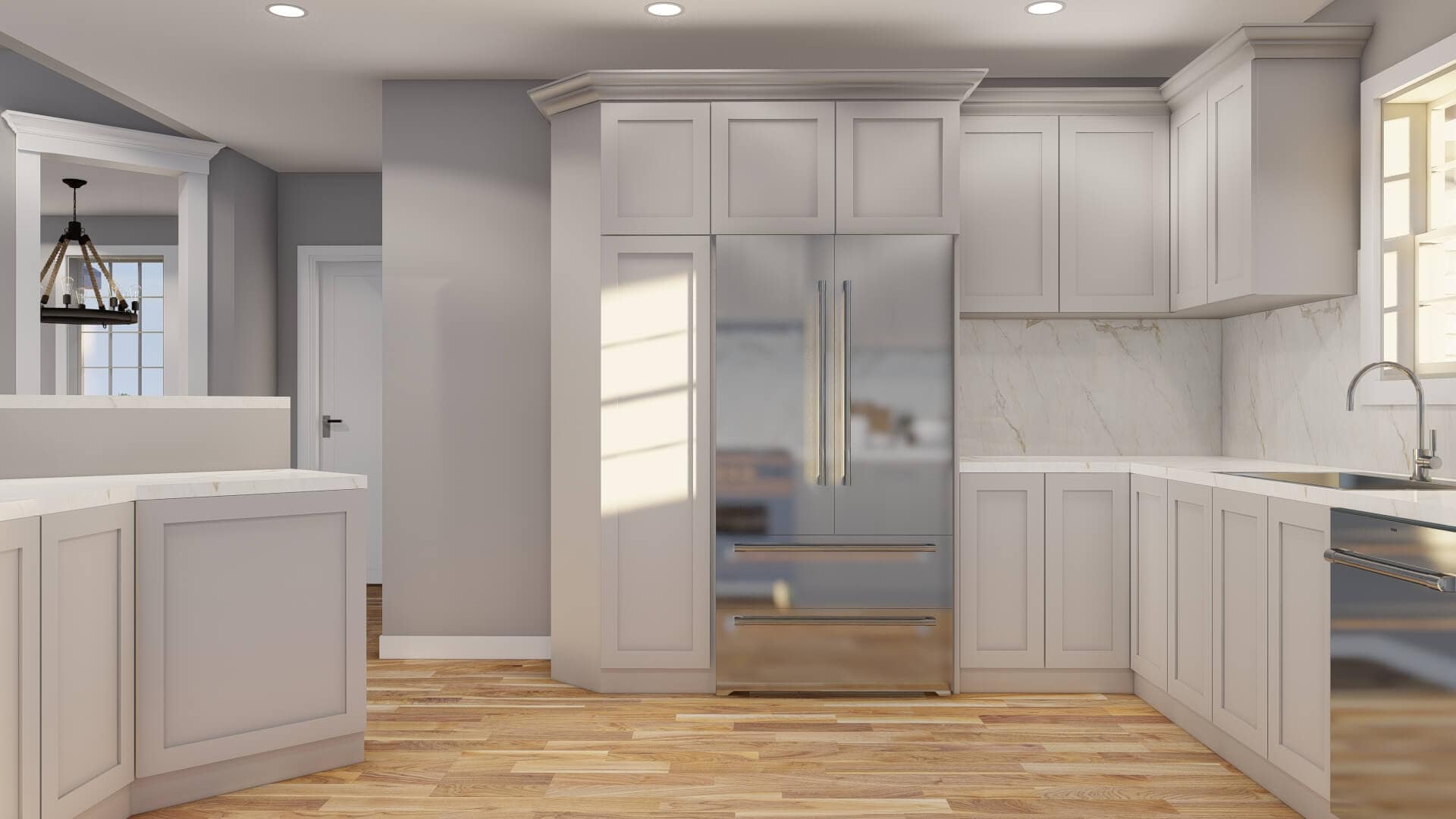 Kitchen of this 4-Bedroom,1832 Sq Ft Plan -153-1191