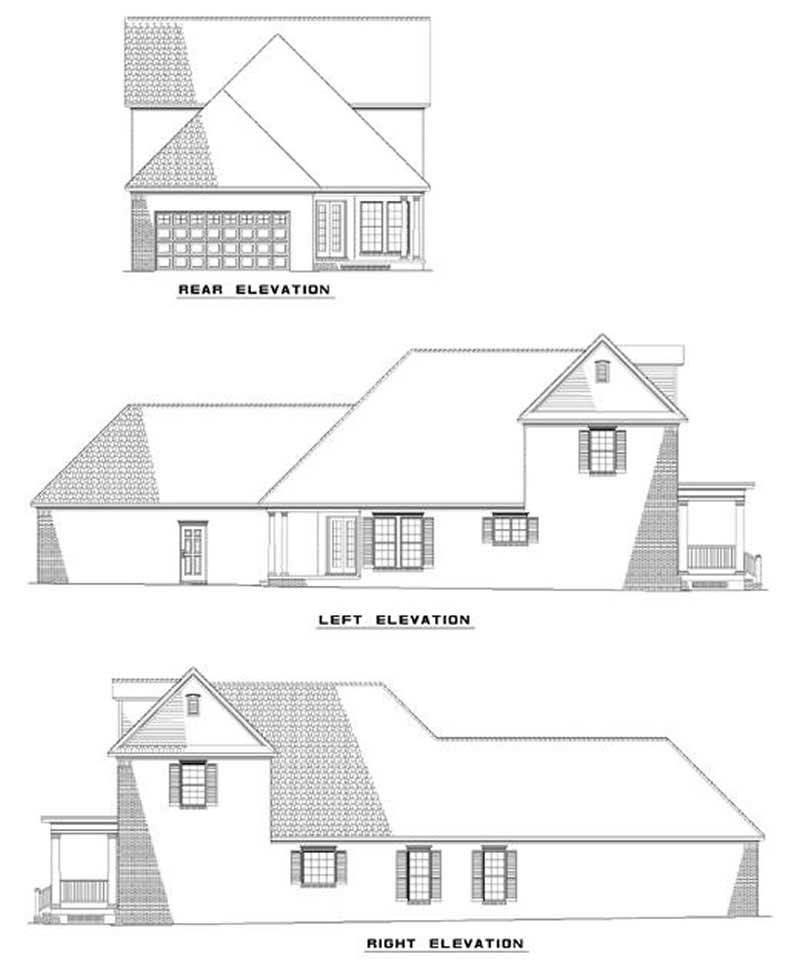 of this 3-Bedroom, 2217 Sq Ft Plan - 153-1195