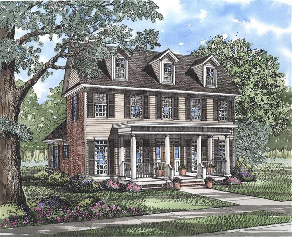 Main image for house plan # 3701