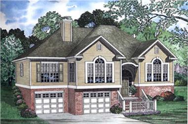 3-Bedroom, 1764 Sq Ft Small House Plans - 153-1217 - Main Exterior