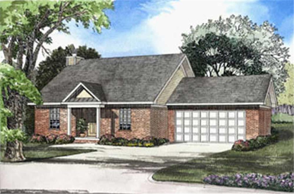 Main image for house plan # 3743