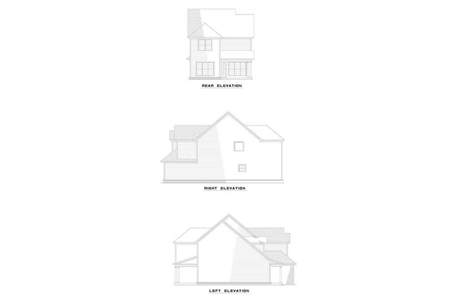 153-1222: Home Plan Exterior Elevations