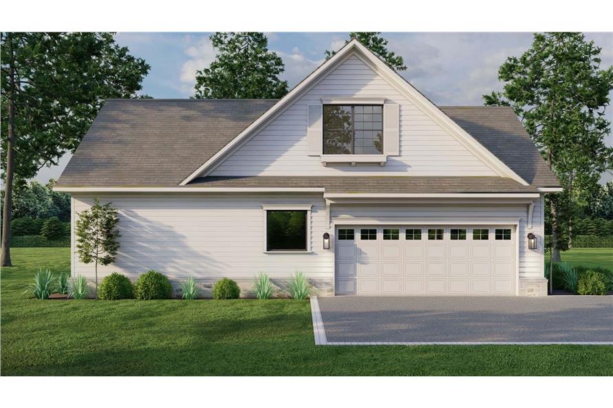 Left Side View of this 4-Bedroom,2373 Sq Ft Plan -153-1224