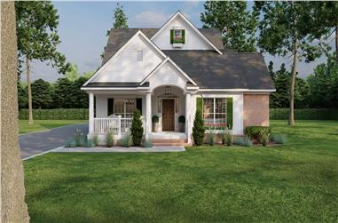 3-Bedroom, 2146 Sq Ft Country Home - Plan #153-1305 - Main Exterior