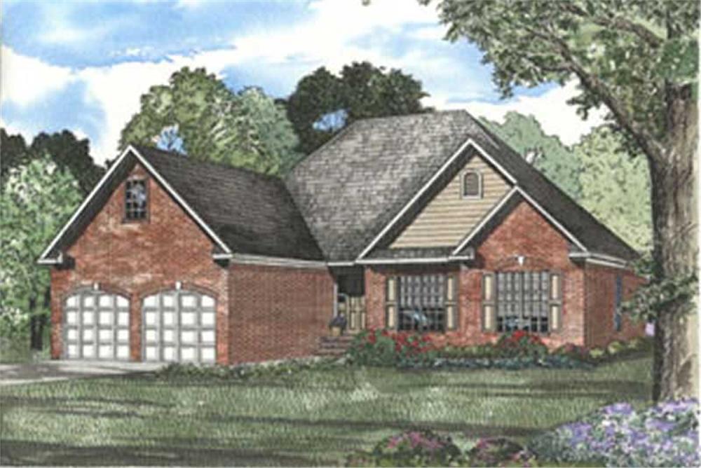 Main image for house plan # 3803