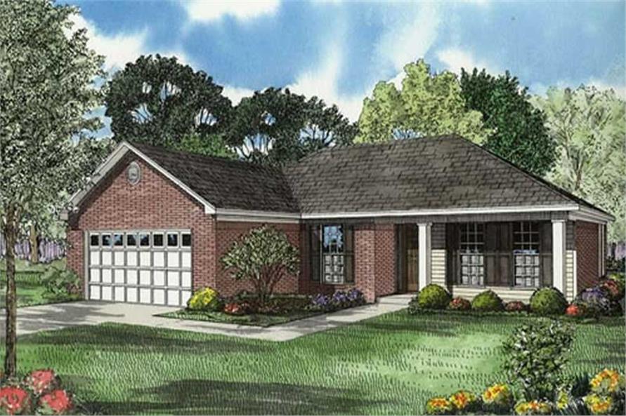 Main image for house plan # 7810