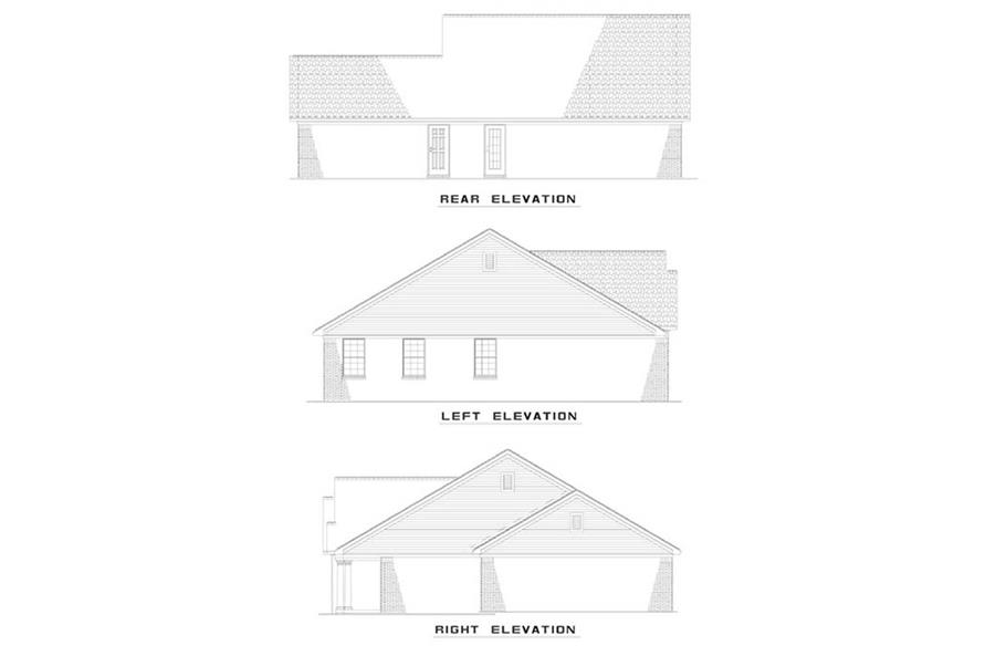 153-1352: Home Plan Elevations-