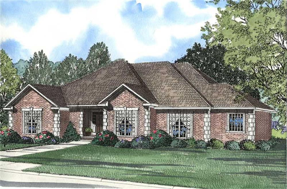 Main image for house plan # 4244