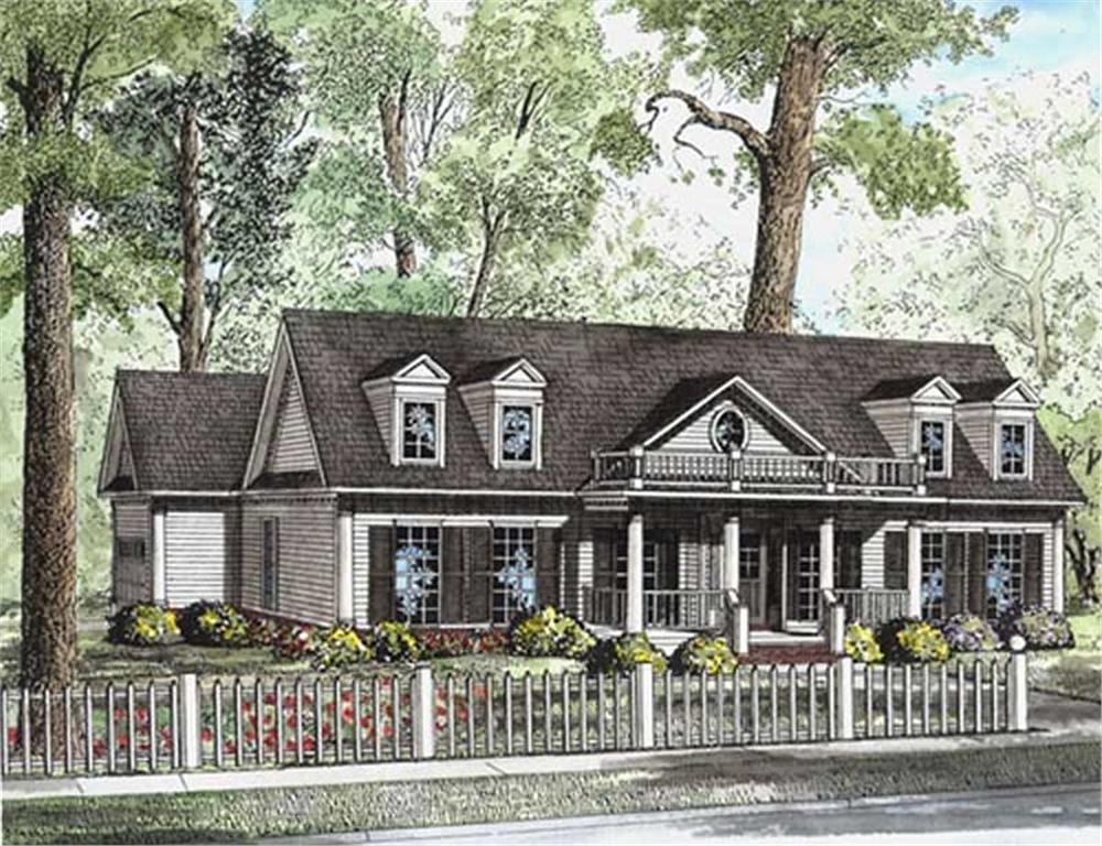 Main image for house plan # 7787
