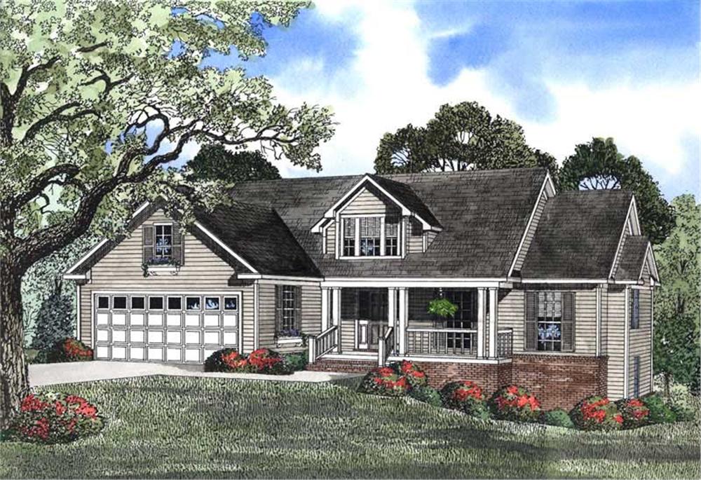 Main image for house plan # 3424