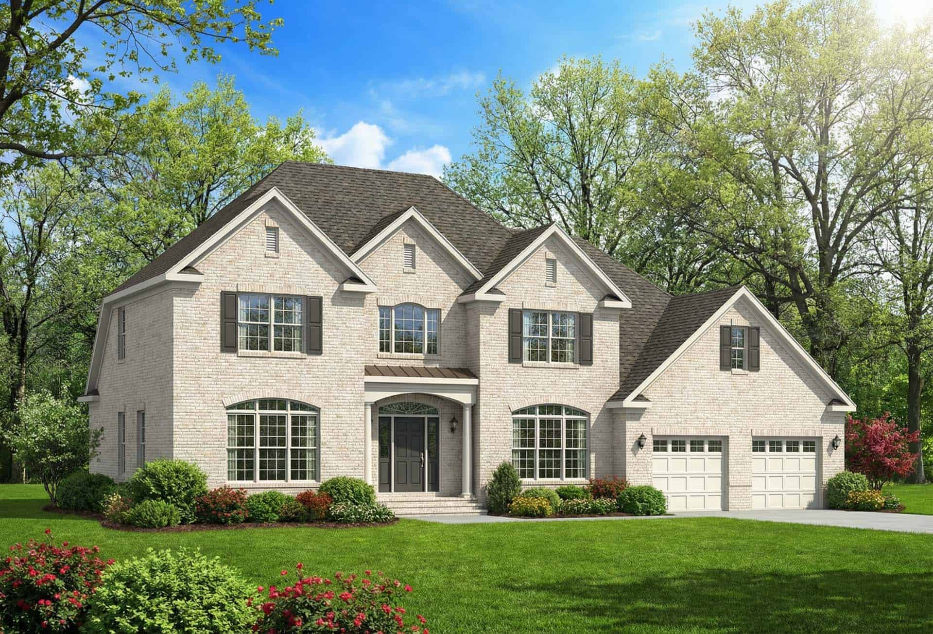 Home Exterior Photograph of this 5-Bedroom,3283 Sq Ft Plan -153-1416