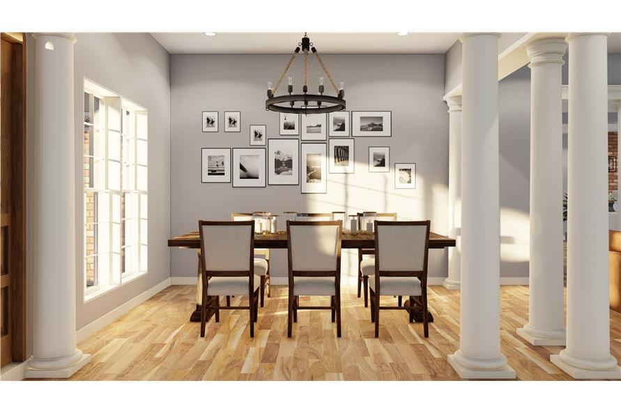 153-1417: Home Interior Photograph-Dining Room