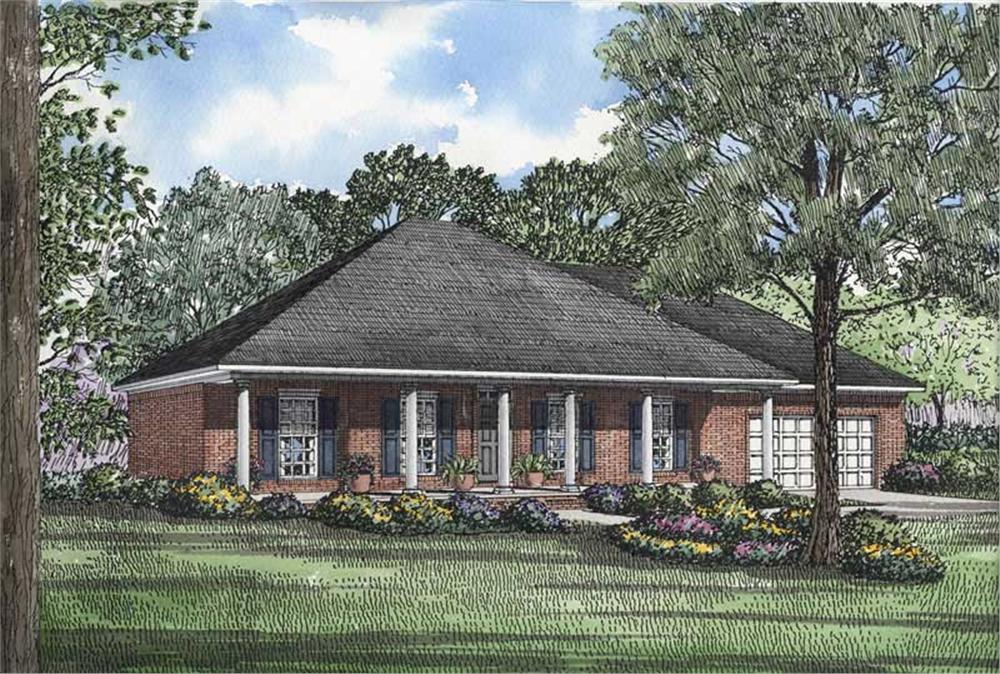 Main image for house plan # 3486