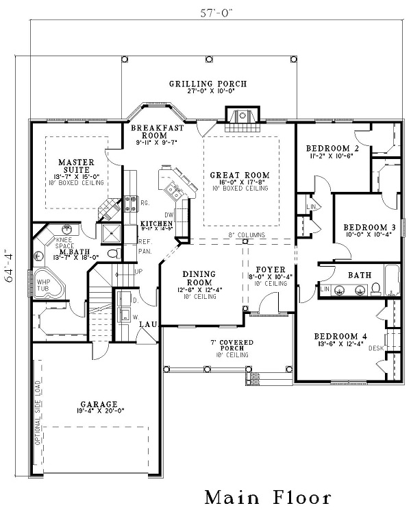 Traditional Country House  Plan  Home  Plan  153 1440