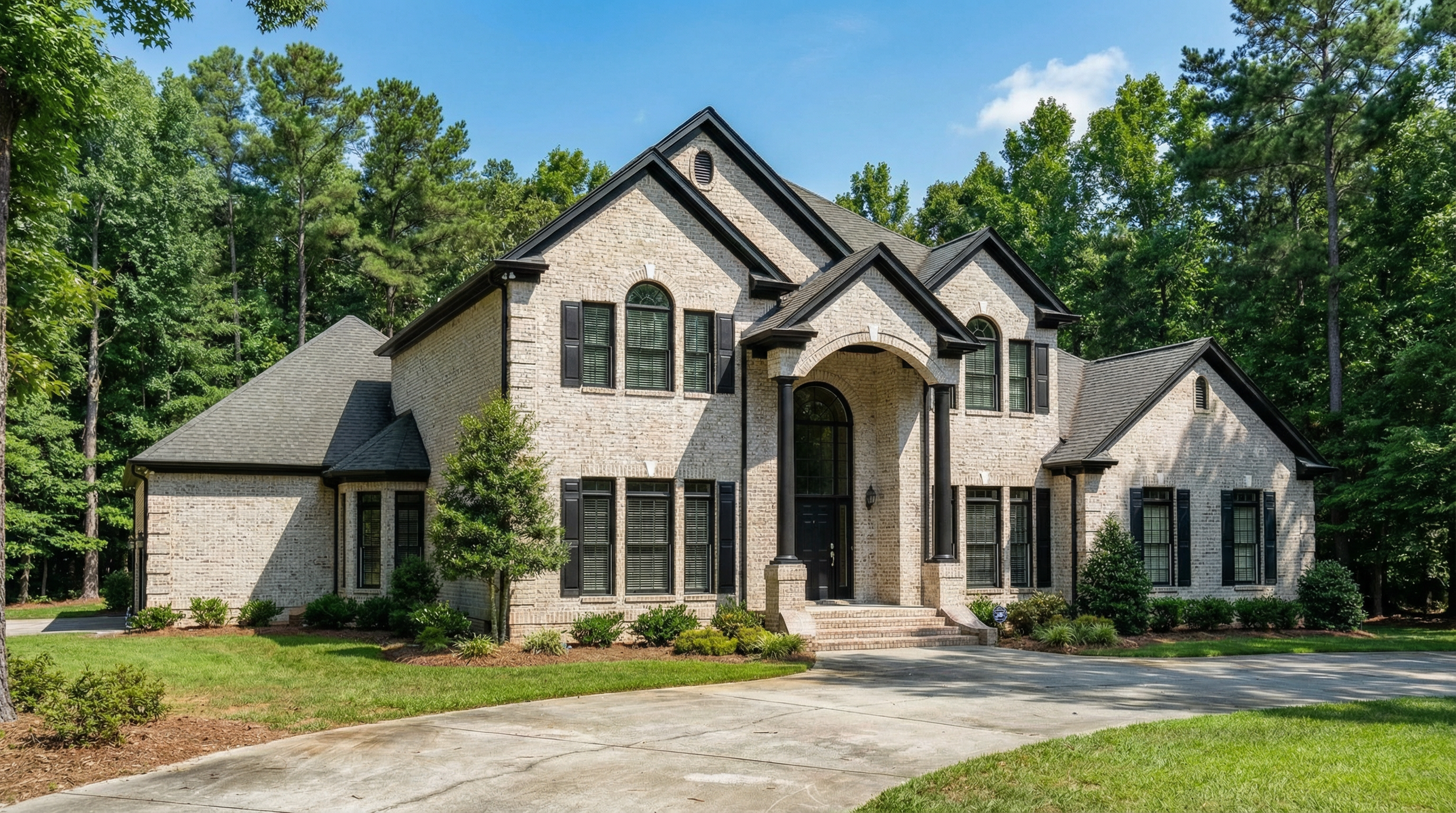 Traditional style house (ThePlanCollection: Plan #153-1444)