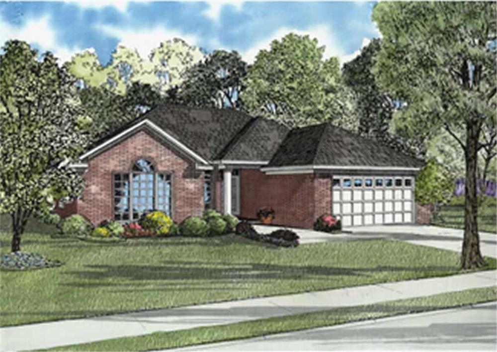 Main image for house plan # 7880