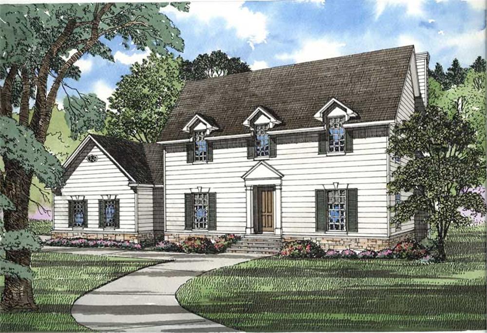 Main image for house plan # 3510
