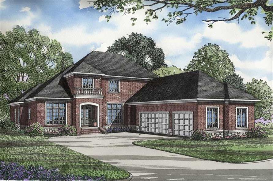 Main image for house plan # 3309