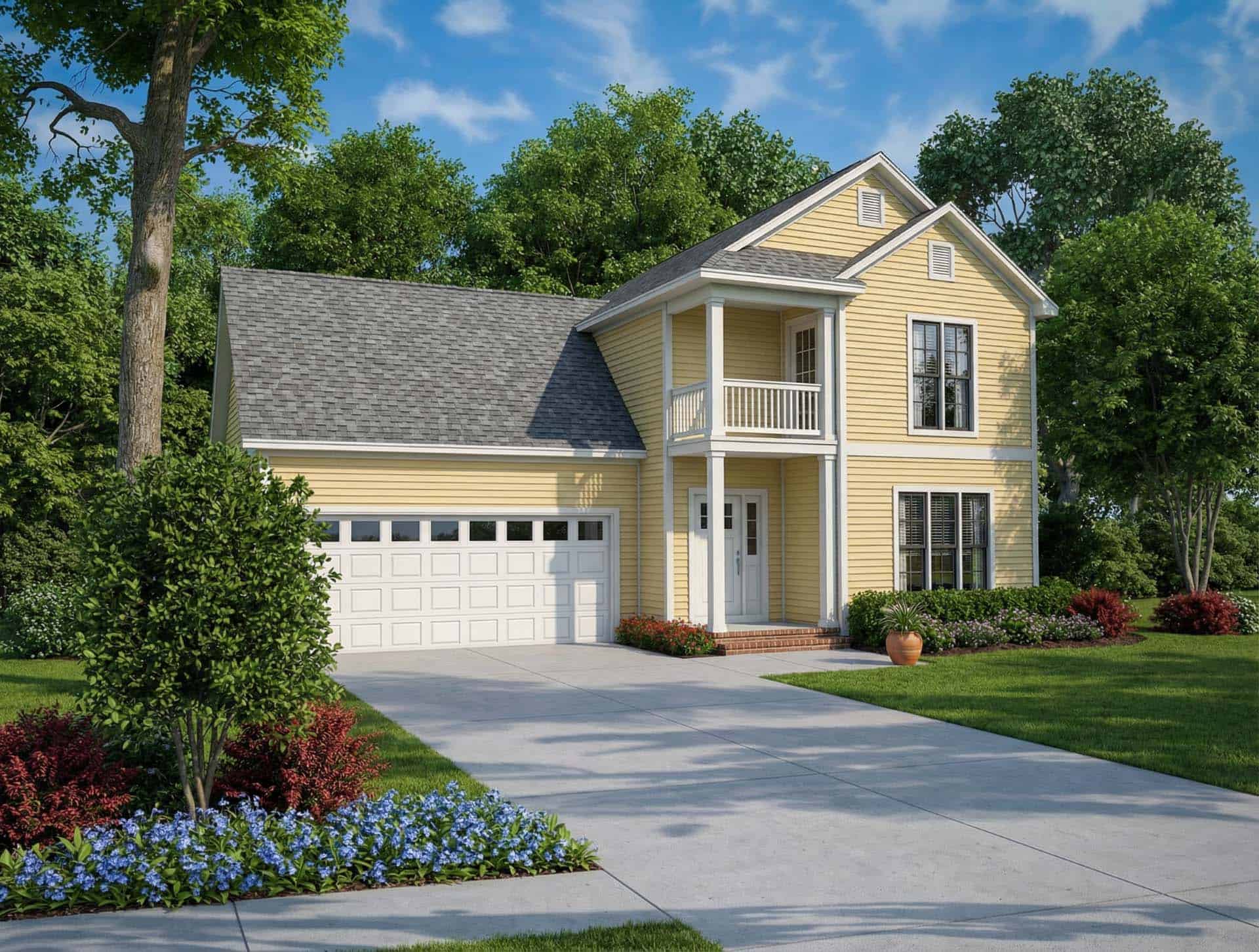 Main image for house plan # 7886