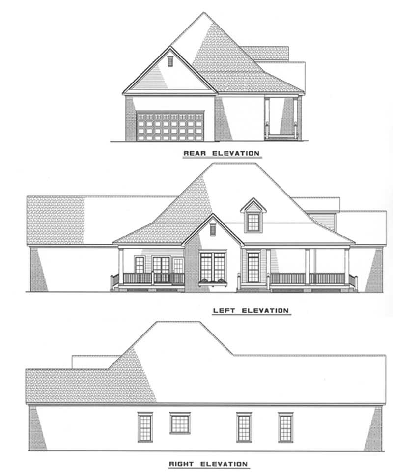 of this 3-Bedroom, 1845 Sq Ft Plan - 153-1465