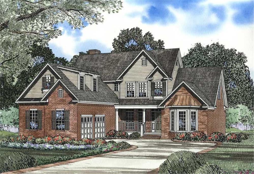 Main image for house plan # 3409