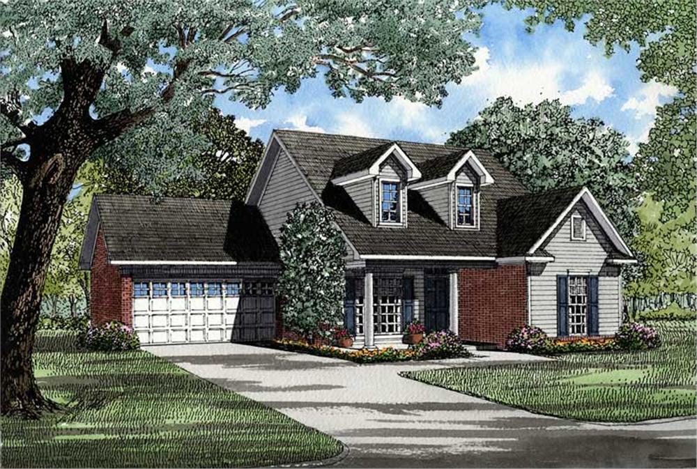 Main image for house plan # 3389