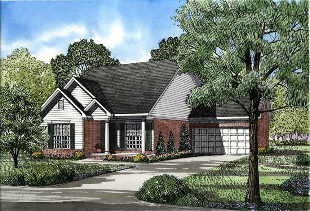 Main image for house plan # 3391