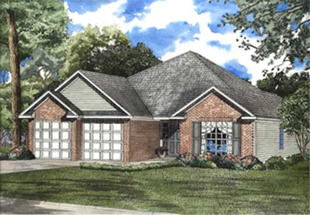 Main image for house plan # 7874