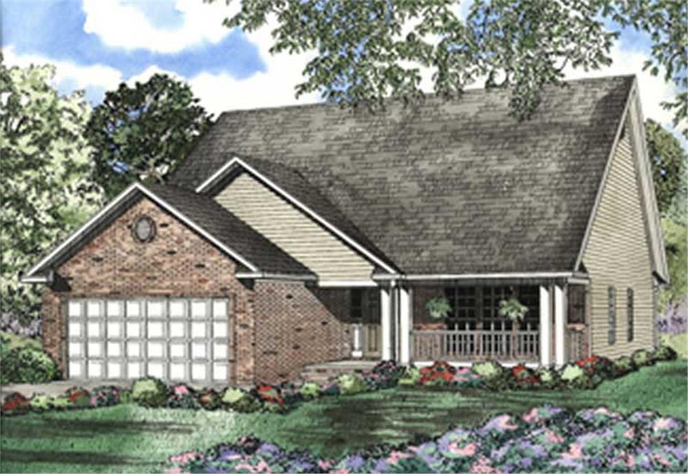 Main image for house plan # 7870