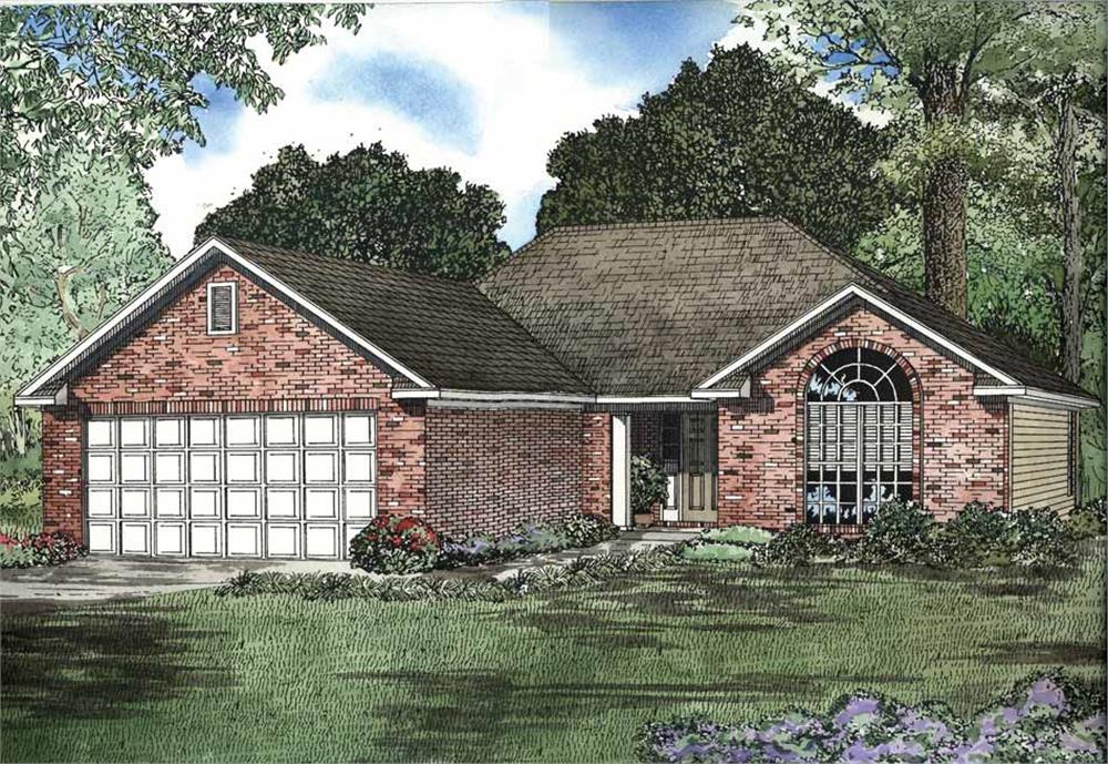 Main image for house plan # 7871