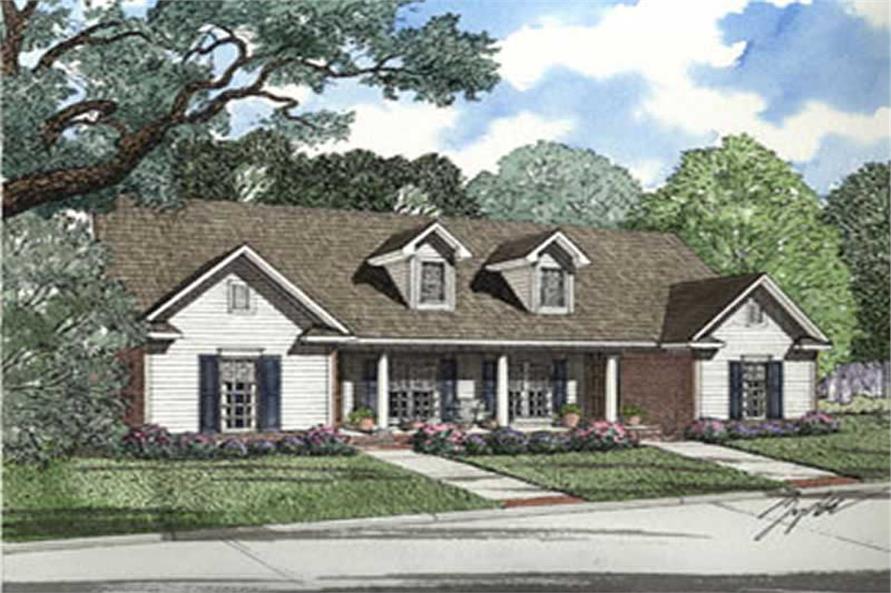 Main image for house plan # 3962