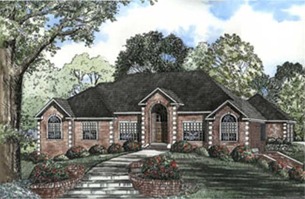 Main image for house plan # 3805
